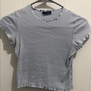 Brandy Melville Light Blue Short Sleeve Tee